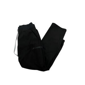 Figs Technical Collection Black Zamora Jogger Scrub Pants Women's Size Large